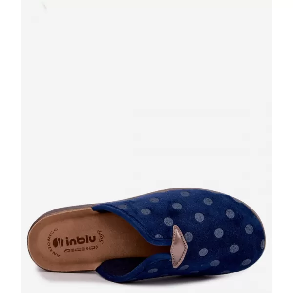  Dámské pantofle INBLU OD000014 NAVY BLUE 