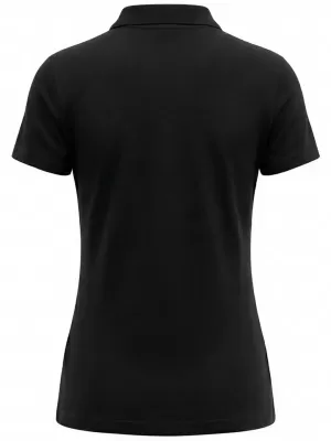 Dámské triko s límečkem 4F 4FWMM00TPTSF0768 DEEP BLACK