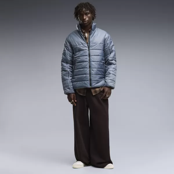  Pánská bunda PUMA ESS PADDED JACKET 68521037 EVENING BLUE 