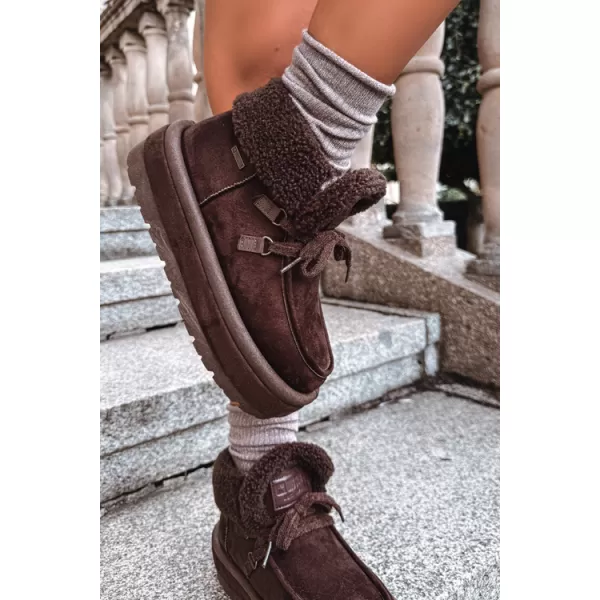  Dámské boty BIG STAR SHOES UU274214 BROWN/BEIGE SHADOWS 