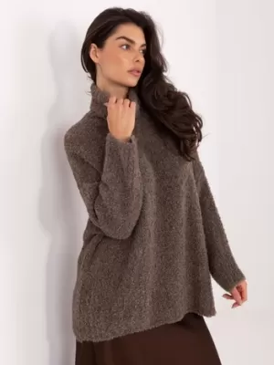Dámský svetr FACTORY PRICE CH-SW-72993.25 DARK BEIGE