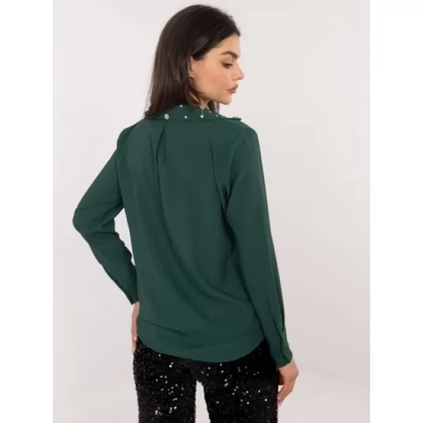  Dámská košile ITALY MODA DHJ-KS-15260.96 DARK GREEN 