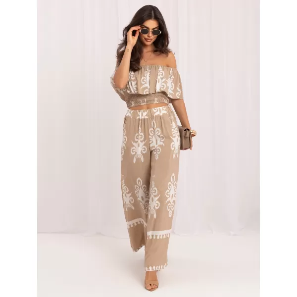  Dámský komplet ITALY MODA MO-KMPL-126175.85 BEIGE 