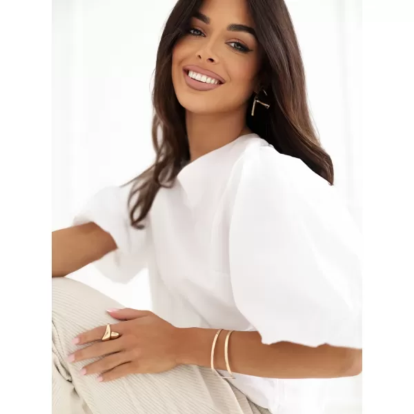  Dámské triko ITALY MODA MI-BZ-3391.71 WHITE 
