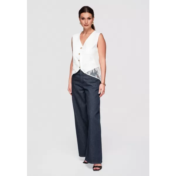  Dámský vesta LARICA OW-VE-E0002 WHITE 
