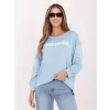 Dámská mikina RUE PARIS RV-BL-A1221.13 LIGHT BLUE