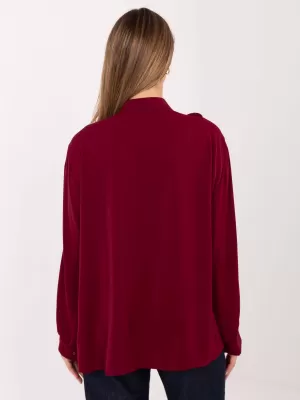 Dámská košile FACTORY PRICE IT-KS-29033.87 BURGUNDY