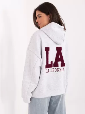 Dámská mikina FACTORY PRICE IT-BL-H2492.66 LIGHT GREY