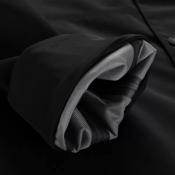  Pánský nepromokavý kabát ALPINE PRO PERFET 2 BLACK 
