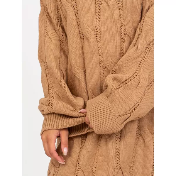  Dámský svetr RUE PARIS LC-SW-0297.35P CAMEL 