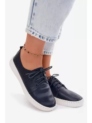 Dámské polobotky BOTO G2437 NAVY