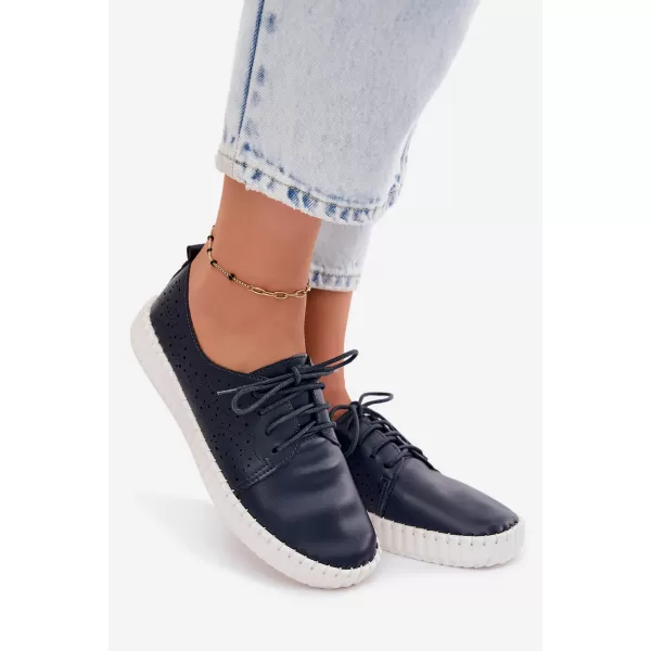  Dámské polobotky BOTO G2437 NAVY 