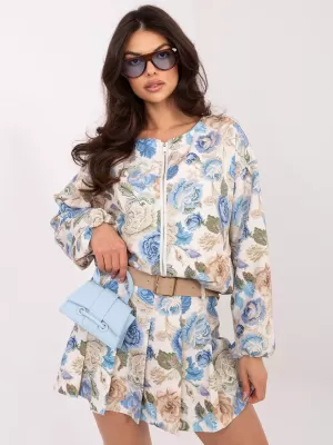 Dámská bunda ITALY MODA IT-KR-FL10357-1.30 BLUE