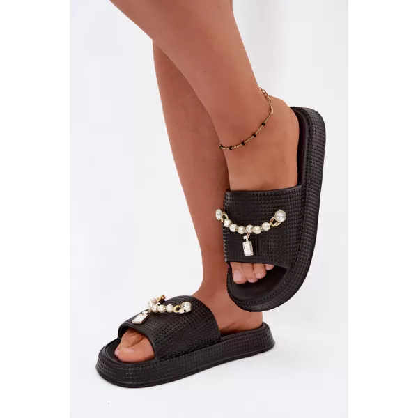  Dámské pantofle BOTO 56160 BLACK 