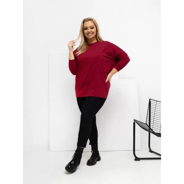  Dámská halenka RELEVANCE RV-BZ-A1075.96 BURGUNDY 