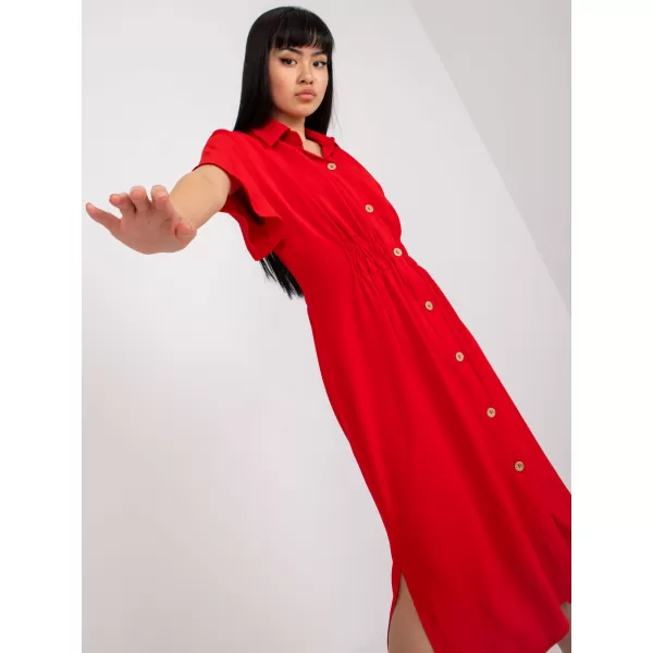  Dámské šaty RUE PARIS CHA-SK-2904.89 RED 