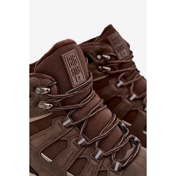  Pánské boty BIG STAR SHOES UU174316 BROWN/BEIGE SHADOWS 