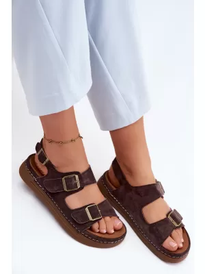 Dámské sandály VINCEZA 79620 CHOCOLATE