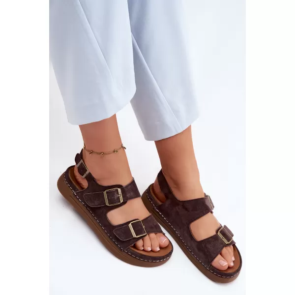  Dámské sandály VINCEZA 79620 CHOCOLATE 
