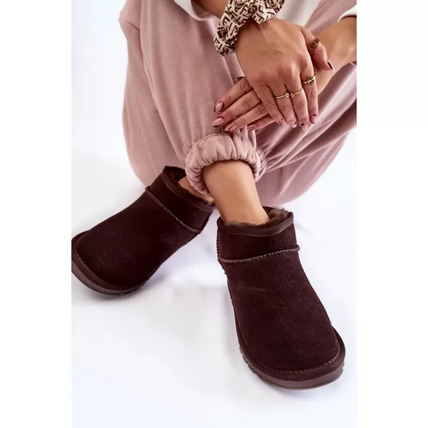 Dámské boty BOTO W5821 BROWN/COFFEE 