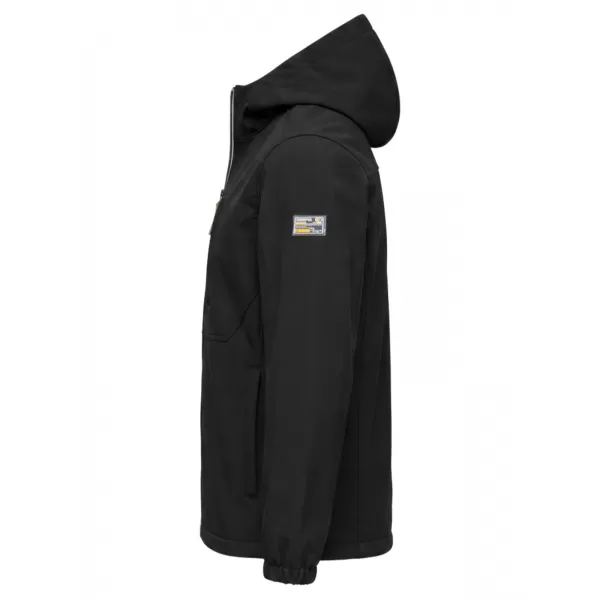  Pánská softshellová bunda OMBRE C581 BLACK 