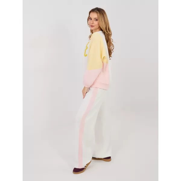  Dámská tepláková souprava RUE PARIS IT-KMPL-22210.93 ECRU 