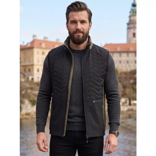  Pánská lehká vesta ALPINE PRO BERF 3 BLACK 