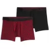 Pánské boxerky PUMA MEN GRAPHICAL PRINT BOXERS 2P 94780402 RED COMBO