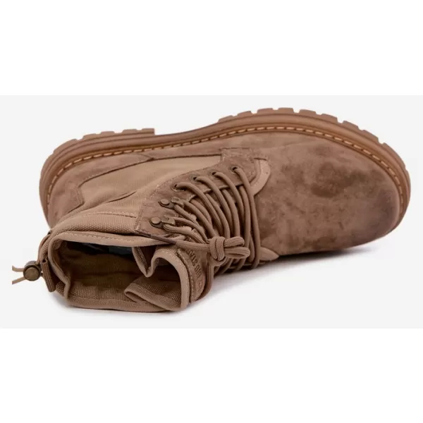  Pánské kotníkové boty BIG STAR SHOES UU174253 BEIGE 