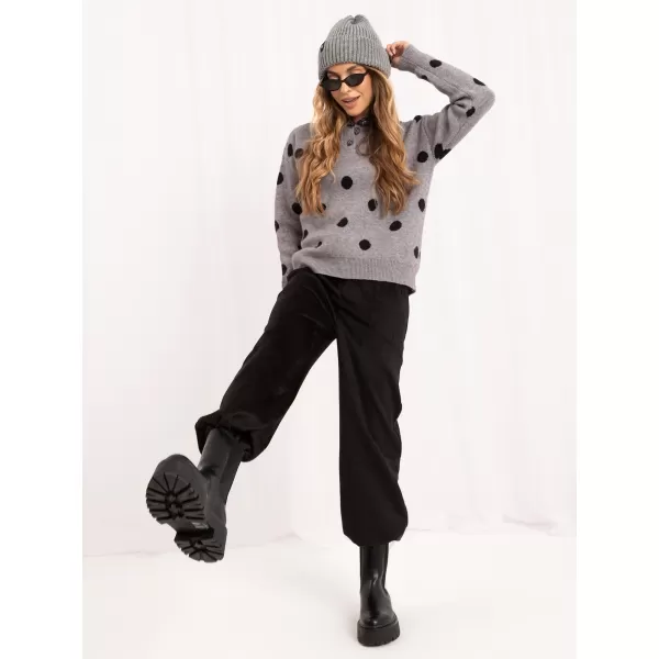  Dámská čepice FACTORY PRICE SR-CZ-2608.12P GRAY 