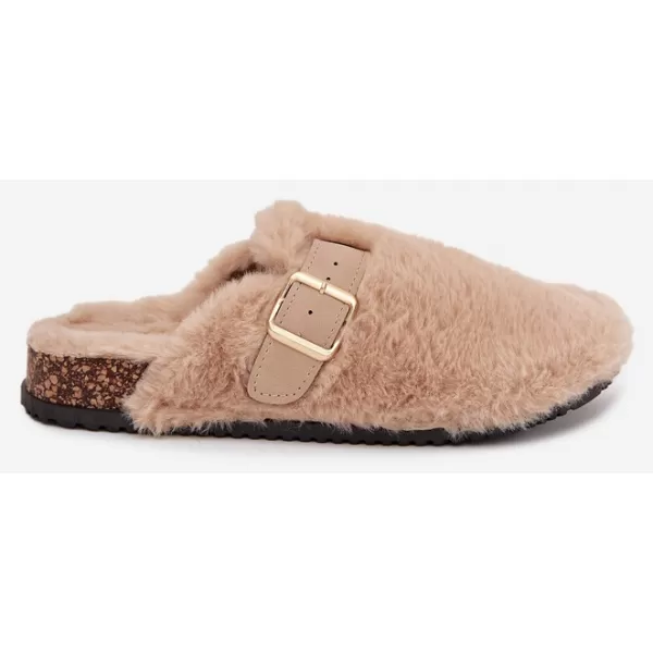  Dámské pantofle BOTO L2872 BEIGE 