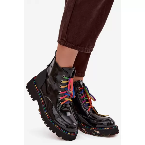  Dámské kotníkové boty ARTIKER 57C0064 BLACK 
