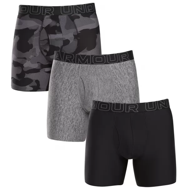  Pánské boxerky UNDER ARMOUR M UA PERF TECH (3KS) 1383879-001 ČERNÁ 