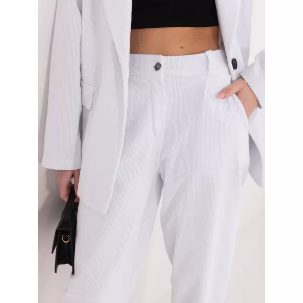  Dámské kalhoty RUE PARIS IT-SP-FL8916.13 WHITE 