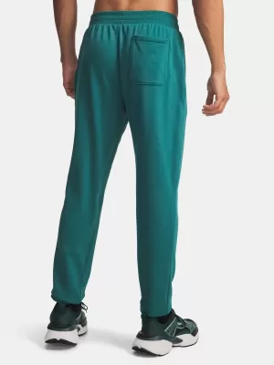 Pánské tepláky UNDER ARMOUR RIVAL LW GRAPHIC JOGGER 6014688-338 ZELENÁ