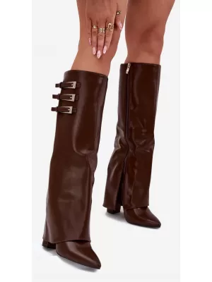 Dámské kozačky BOTO C-354 BROWN