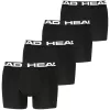Pánské boxerky HEAD MEN BASIC BOXER 4P CZ701388001 BLACK