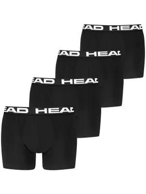 Pánské boxerky HEAD MEN BASIC BOXER 4P CZ701388001 BLACK