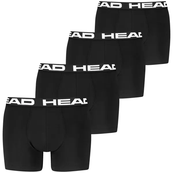  Pánské boxerky HEAD MEN BASIC BOXER 4P CZ701388001 BLACK 