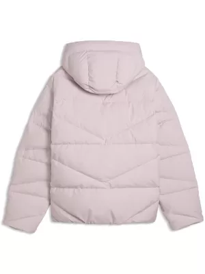 Dámský kabát PUMA HOODED DOWN PUFFER JACKET W 69458049 MISTY PINK
