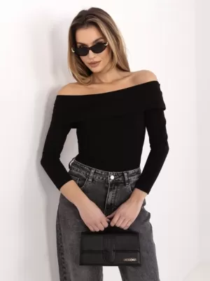Dámské triko RUE PARIS RV-BZ-A1194.25 BLACK