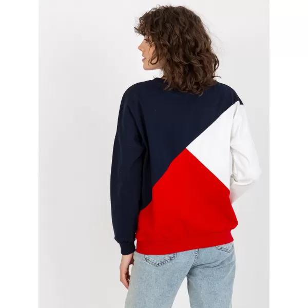  Dámská mikina RELEVANCE RV-BL-8463.41P NAVYY BLUE/RED 