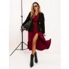 Dámské šaty ITALY MODA MI-SK-1061-2.02 BURGUNDY