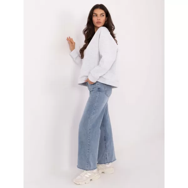  Dámská mikina FACTORY PRICE MJ-BL-H2525.66 LIGHT GREY 