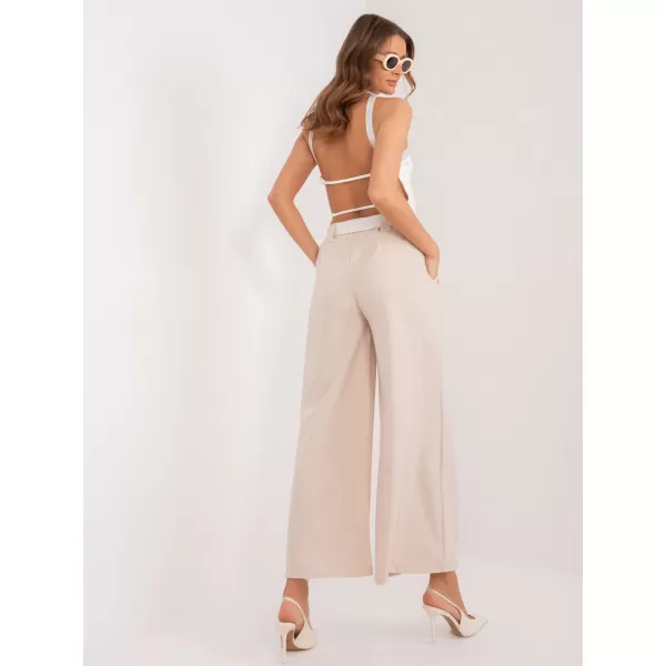  Dámské kalhoty ITALY MODA DHJ-SP-5583.88 LIGHT BEIGE 