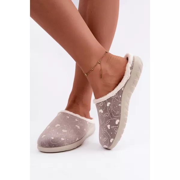  Dámské pantofle INBLU ET000041 GREY 