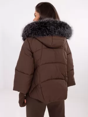 Dámská bunda FACTORY PRICE MBM-KR-26106.96 BROWN