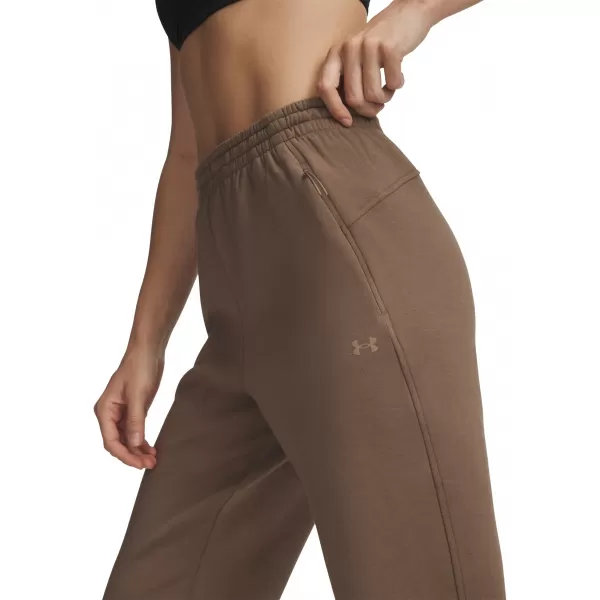  Dámské tepláky UNDER ARMOUR UNSTOPPABLE FLC GYM PANT 6013521-219 HNĚDÁ 