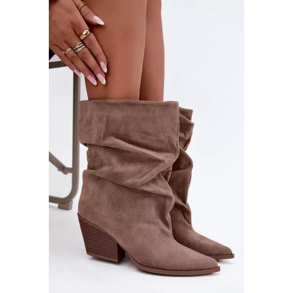  Dámské kotníkové boty BOTO 2581A BEIGE 