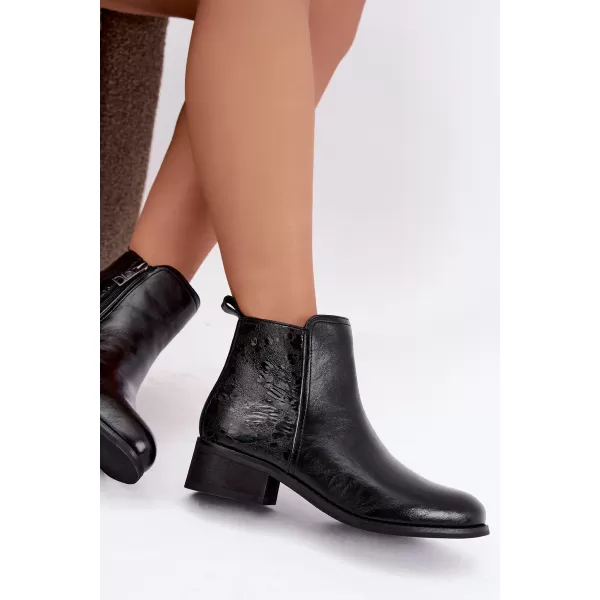  Dámské kotníkové boty VINCEZA 133133 BLACK 